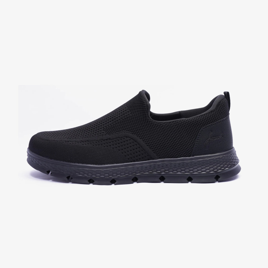 JUMP Ultra Bounce Men's Walking Shoes Black - Sole Therapy