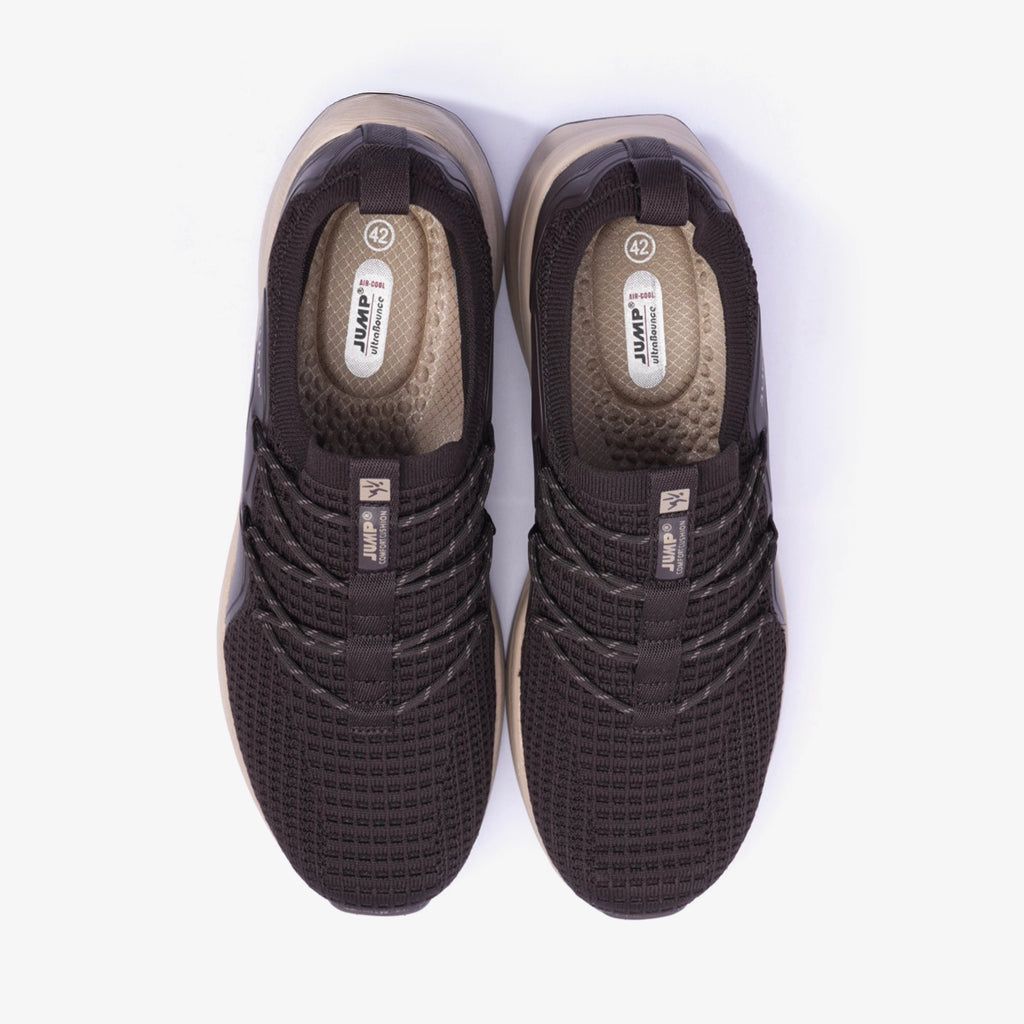 JUMP Ultra Bounce Sneakers Black - Brown - Sole Therapy