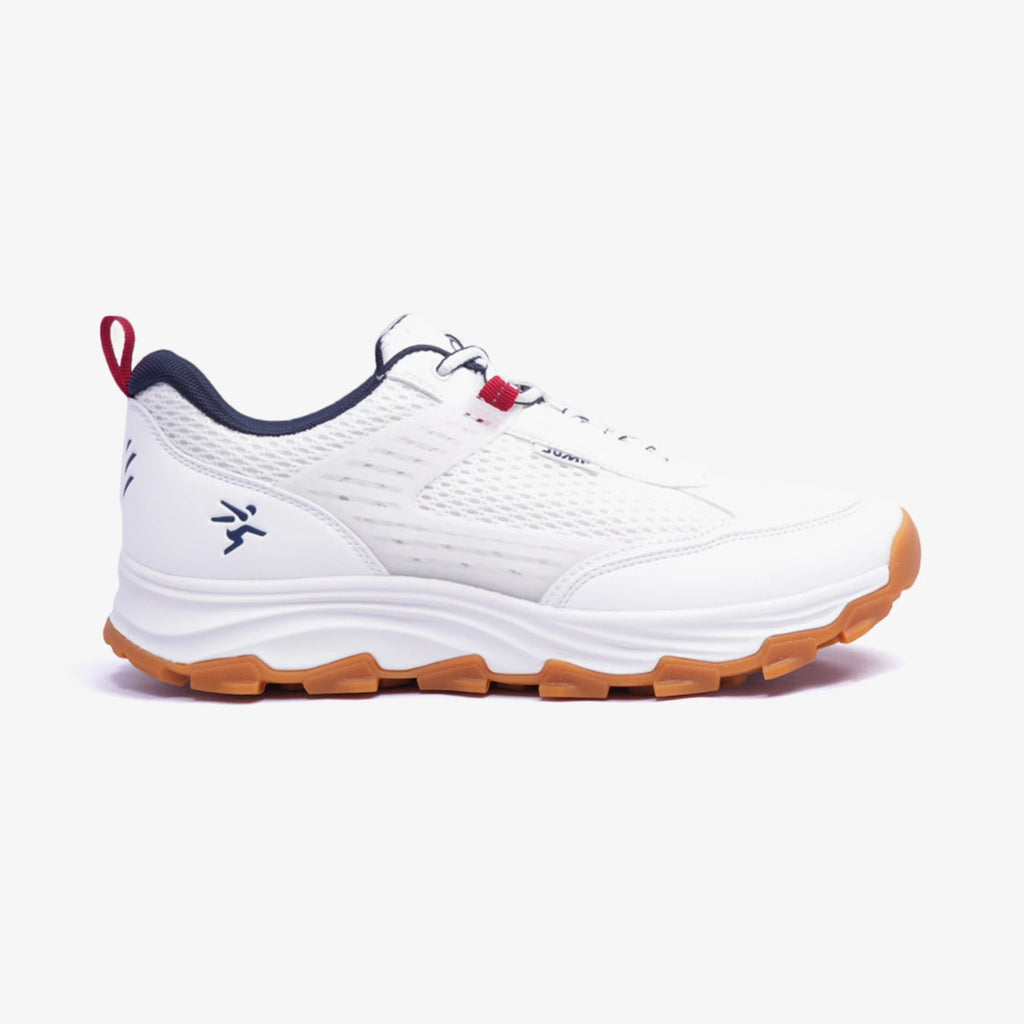 JUMP Uno Men's Leather Sneakers White - Sole Therapy