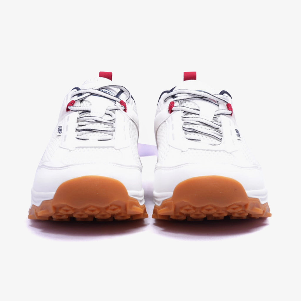 JUMP Uno Men's Leather Sneakers White - Sole Therapy