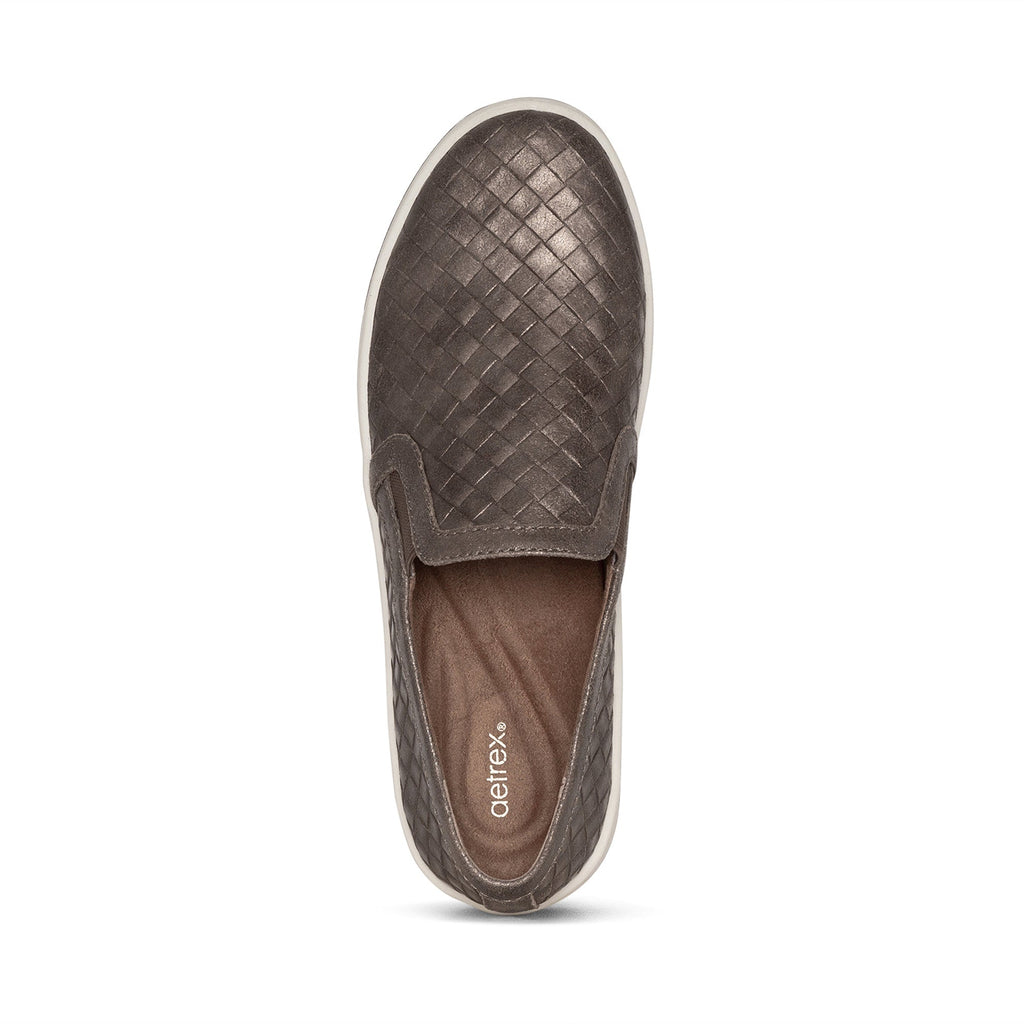 Kenzie Slip-On Comfort Sneakers Bronze - Sole Therapy