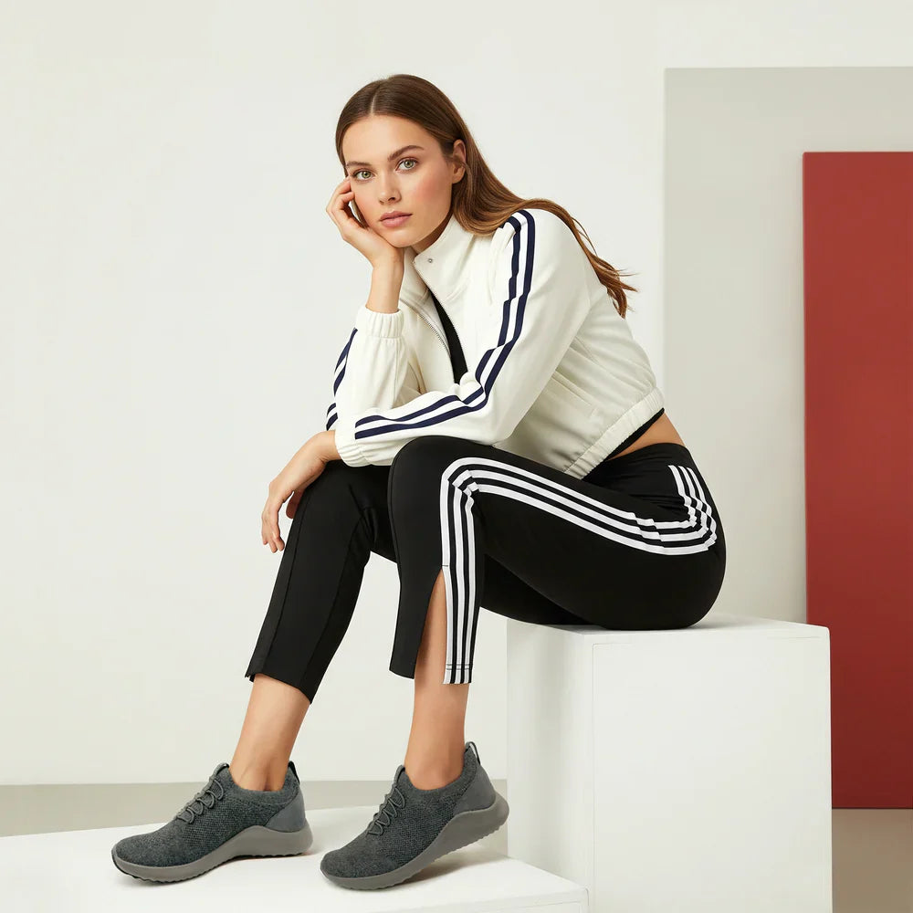 Kinsley Arch Support Women Sneaker - Warm Grey - Sole Therapy