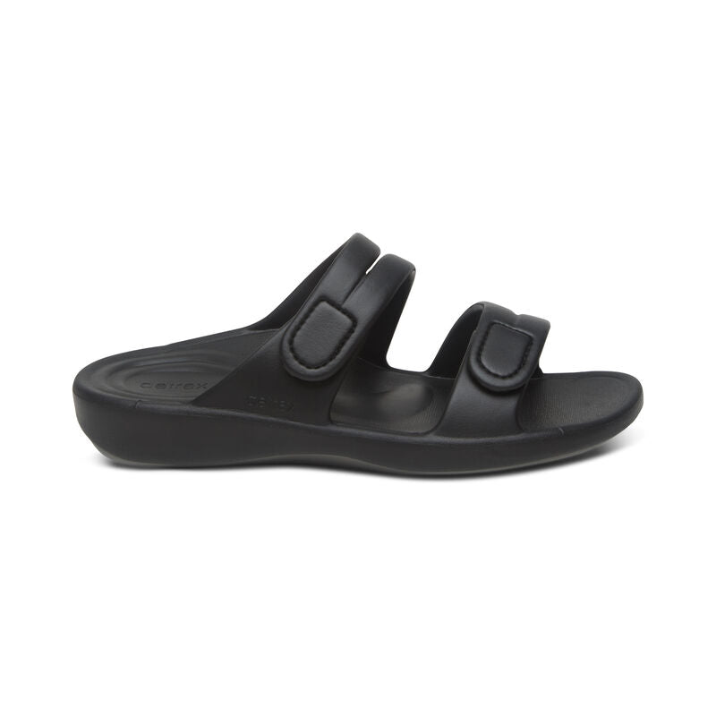 Aetrex Janey Sport Water-Friendly Slide Black (LSLATXL9500W)