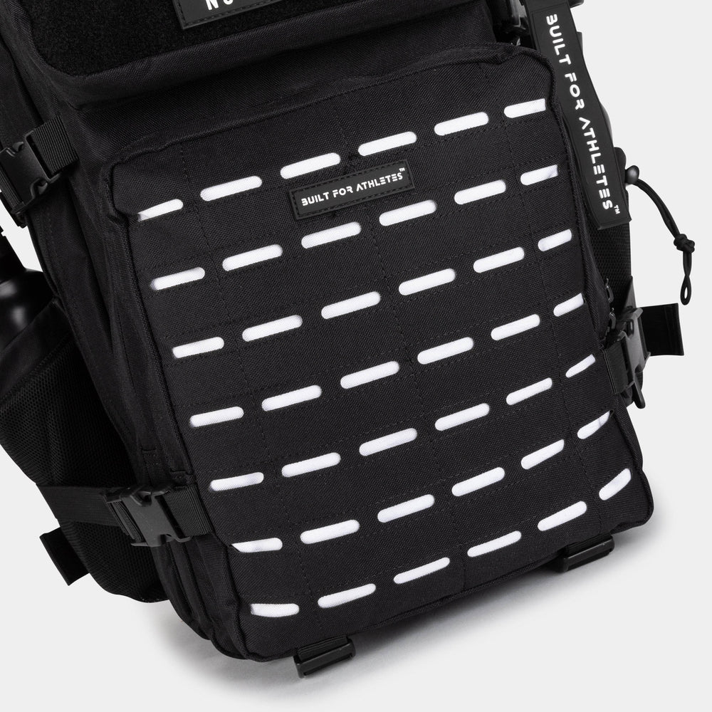 LARGE GYM BACKPACK BUILT FOR ATHLETES MONO CHROME - Sole Therapy