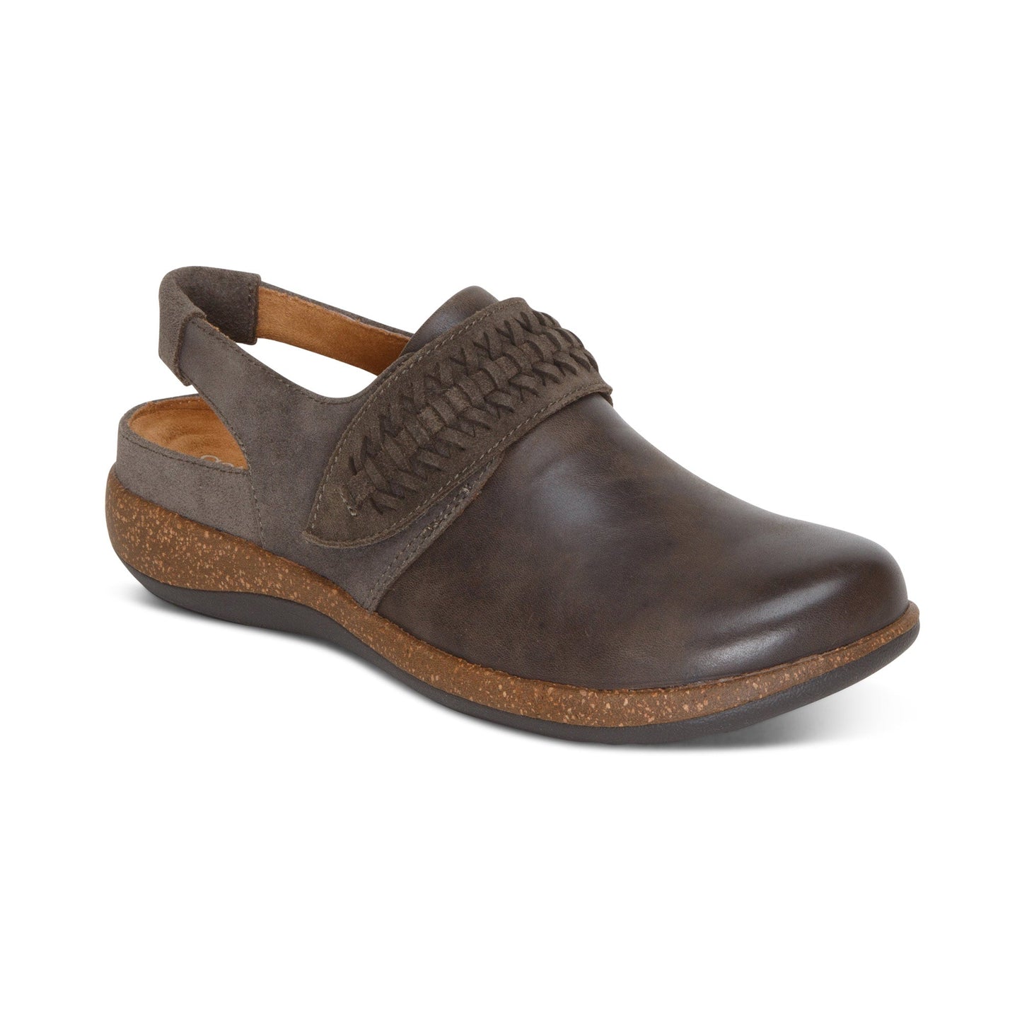 Leni Slingback Clogs - Iron - Sole Therapy