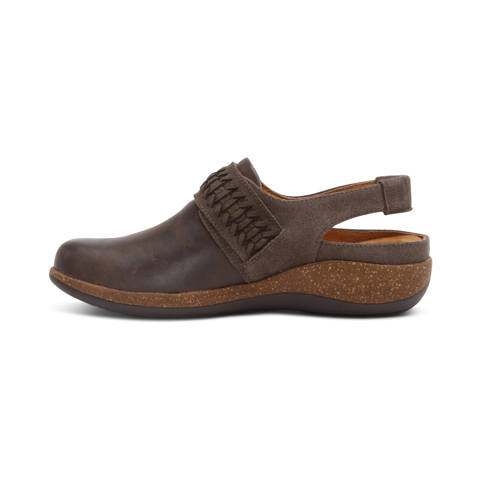 Leni Slingback Clogs - Iron - Sole Therapy