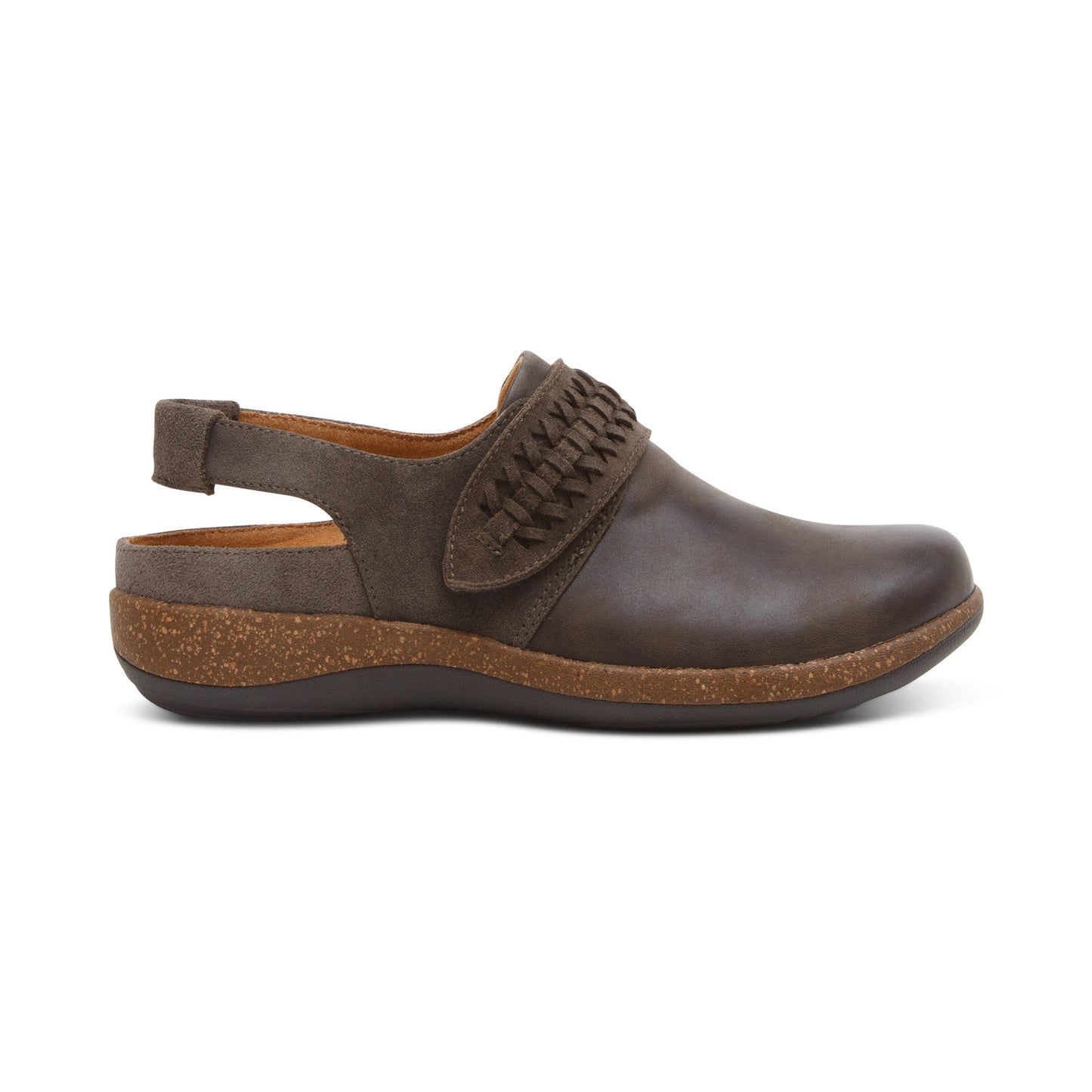 Leni Slingback Clogs - Iron - Sole Therapy