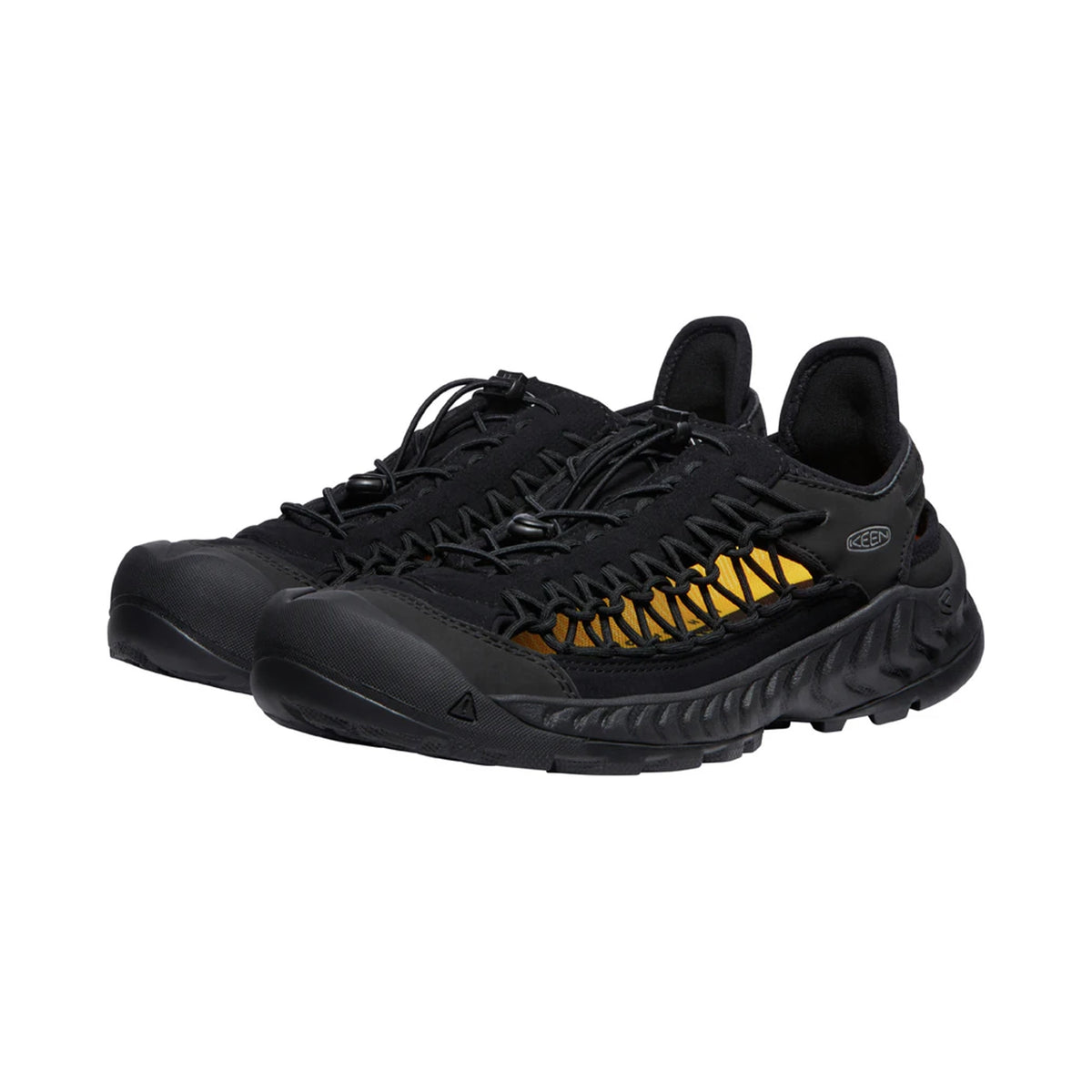 MEN UNEEK  NXIS SANDALS TRIPLE BLACK/BLACK - Sole Therapy