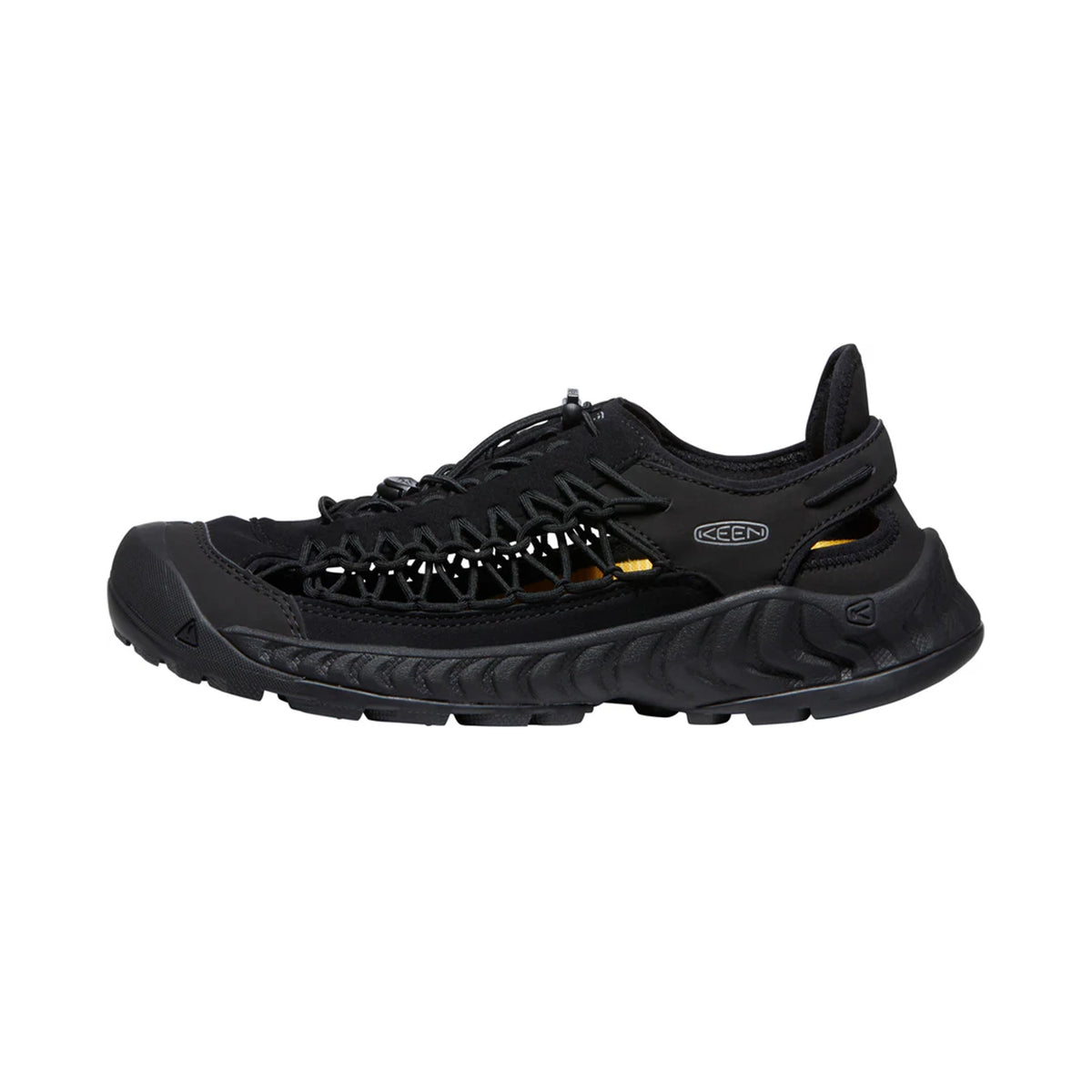 MEN UNEEK  NXIS SANDALS TRIPLE BLACK/BLACK - Sole Therapy