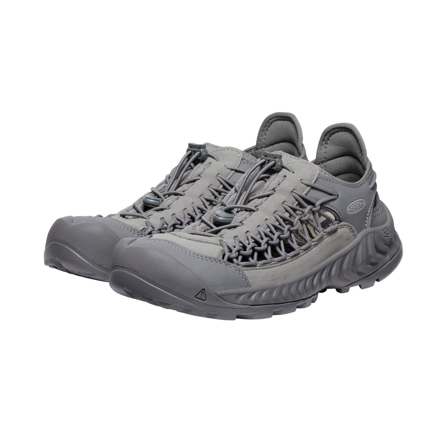 MENS UNEEK NXIS SANDALS GREY/STEEL GREY - Sole Therapy