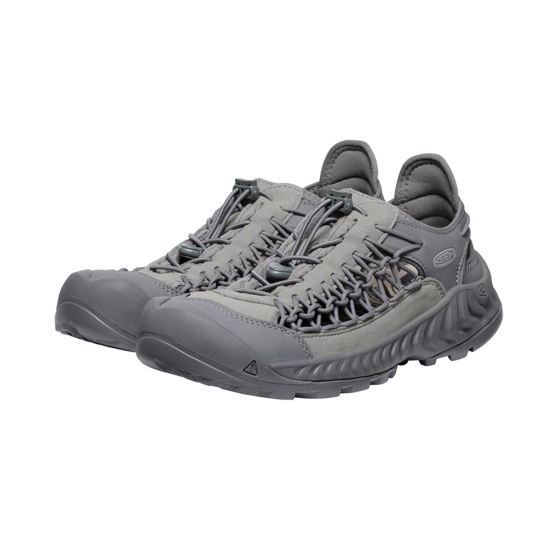 MENS UNEEK NXIS SANDALS GREY/STEEL GREY - Sole Therapy