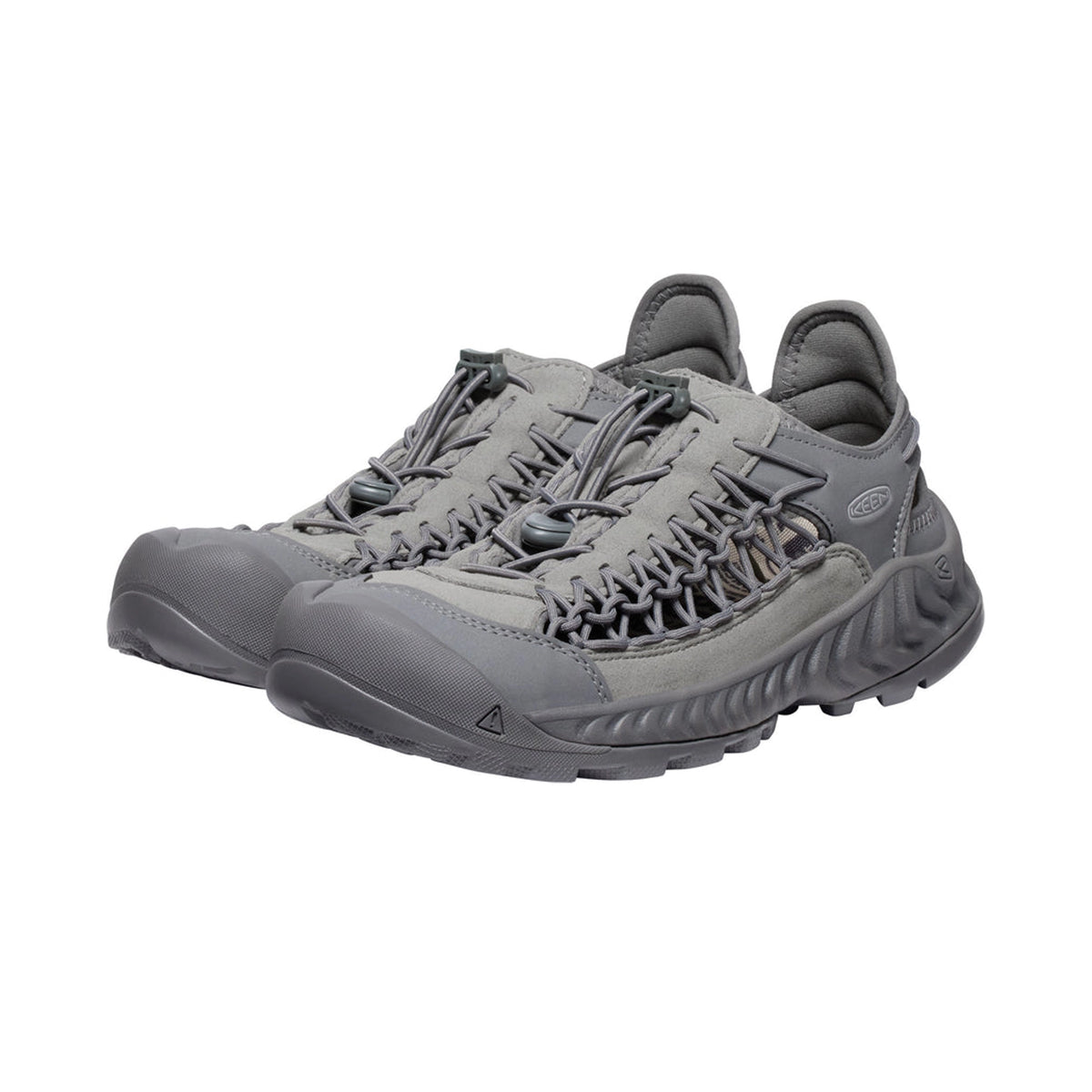 MENS UNEEK NXIS SANDALS GREY/STEEL GREY - Sole Therapy