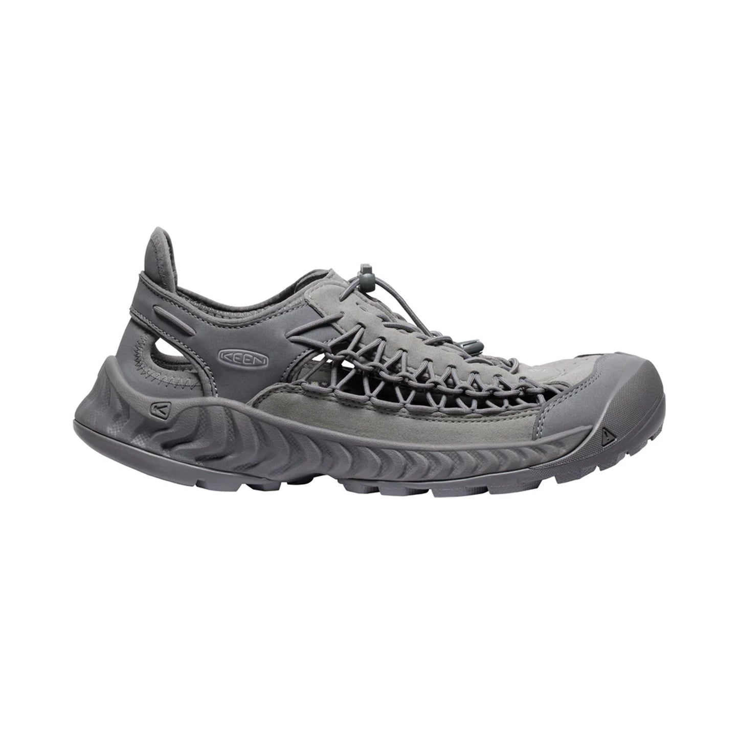 MENS UNEEK NXIS SANDALS GREY/STEEL GREY - Sole Therapy