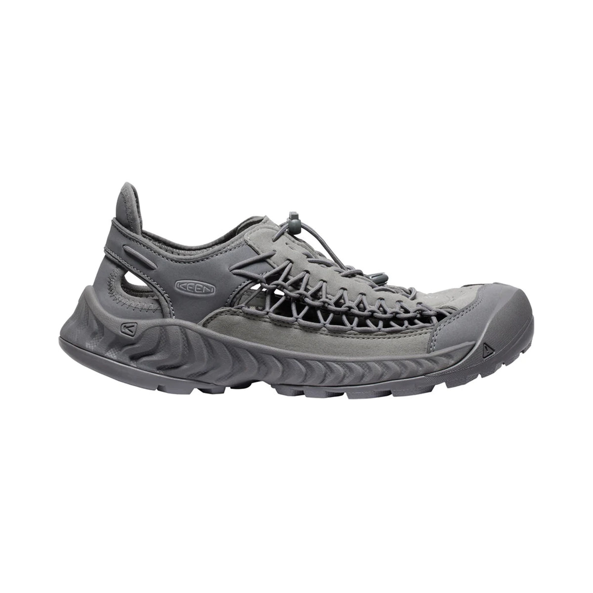 MENS UNEEK NXIS SANDALS GREY/STEEL GREY - Sole Therapy