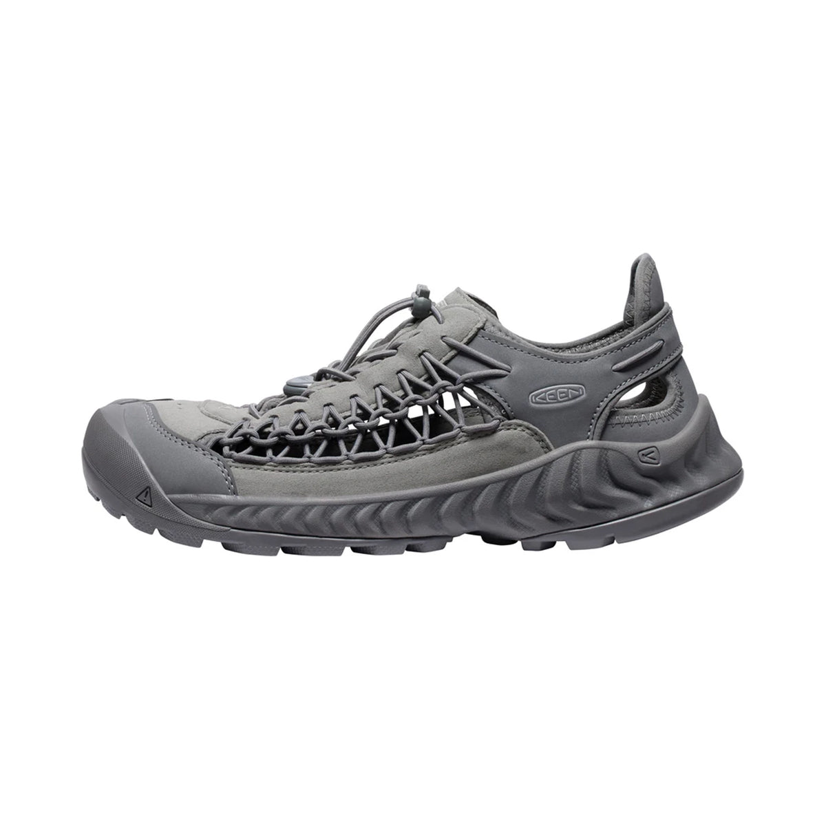 MENS UNEEK NXIS SANDALS GREY/STEEL GREY - Sole Therapy