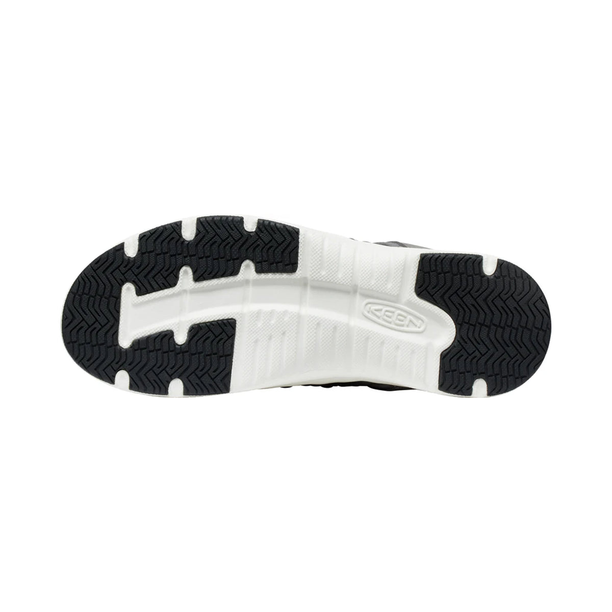 MENS UNEEK O3 FLAT SANDALS GREY/STAR WHITE - Sole Therapy
