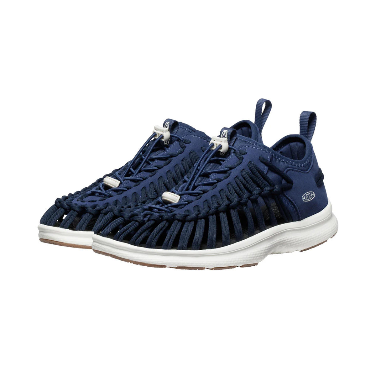 MENS UNEEK O3 FLAT SANDALS NAVAL ACADEMY/BIRCH - Sole Therapy
