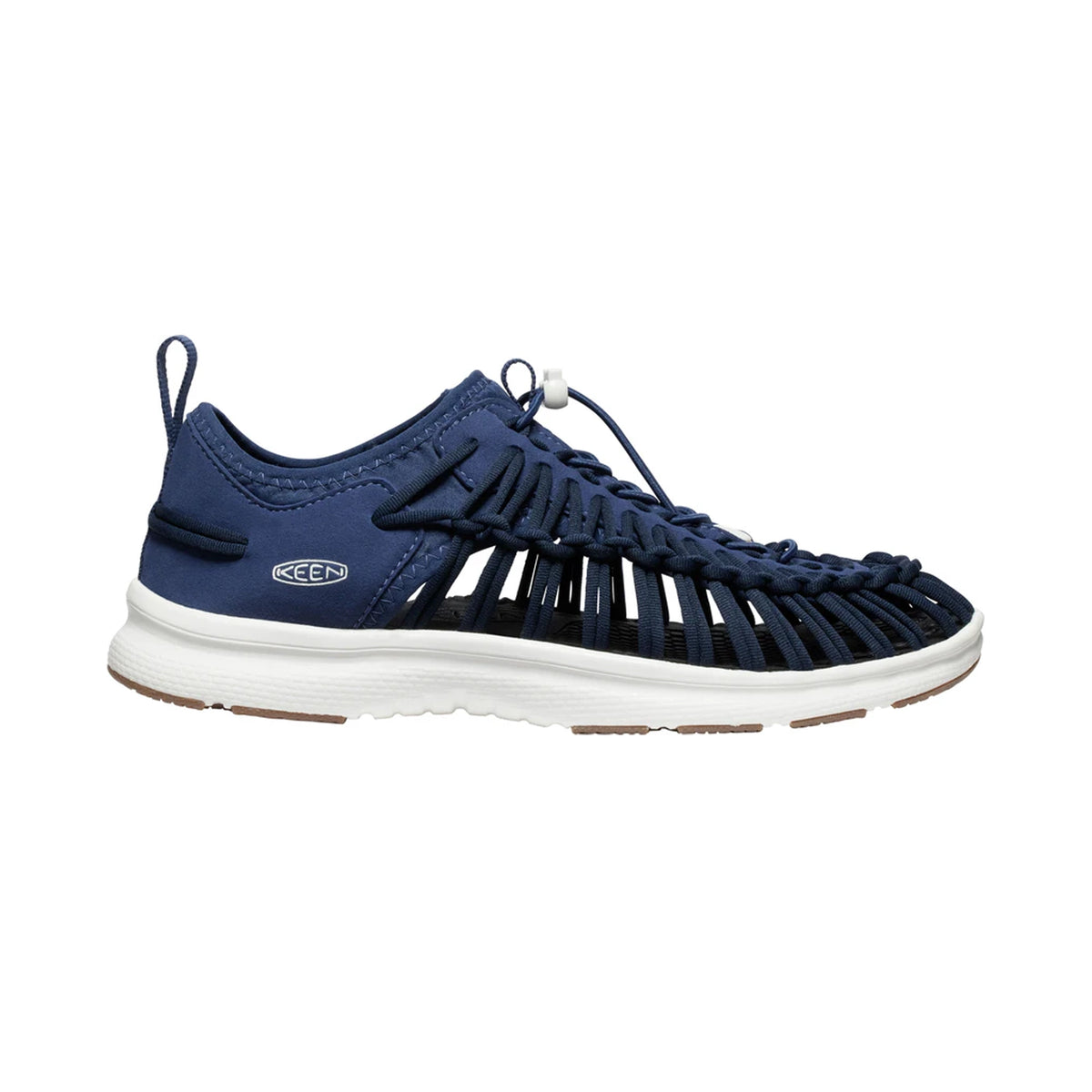 MENS UNEEK O3 FLAT SANDALS NAVAL ACADEMY/BIRCH - Sole Therapy
