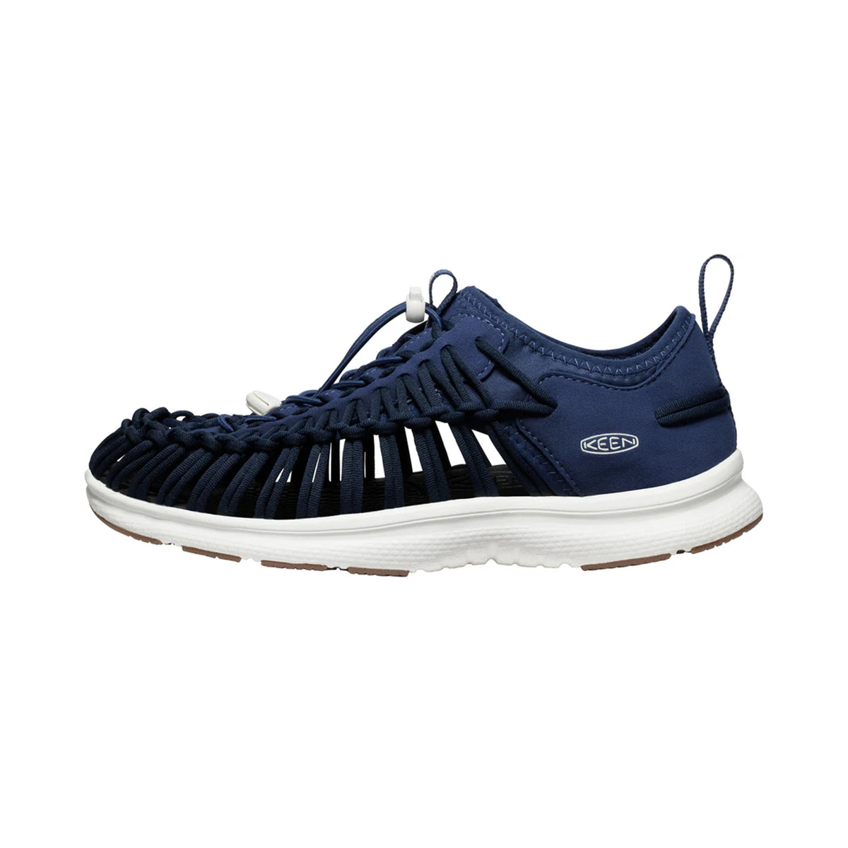 MENS UNEEK O3 FLAT SANDALS NAVAL ACADEMY/BIRCH - Sole Therapy