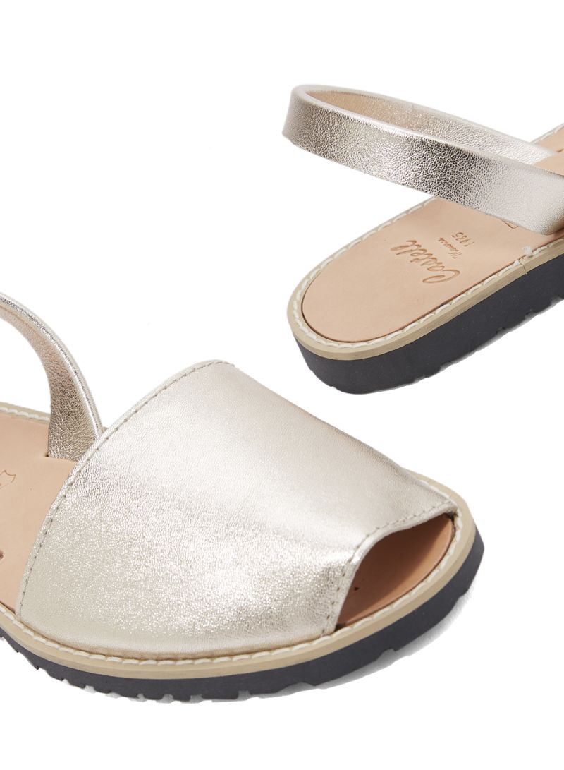 CASTELL MADONA  WOMENS SANDAL METALLIC