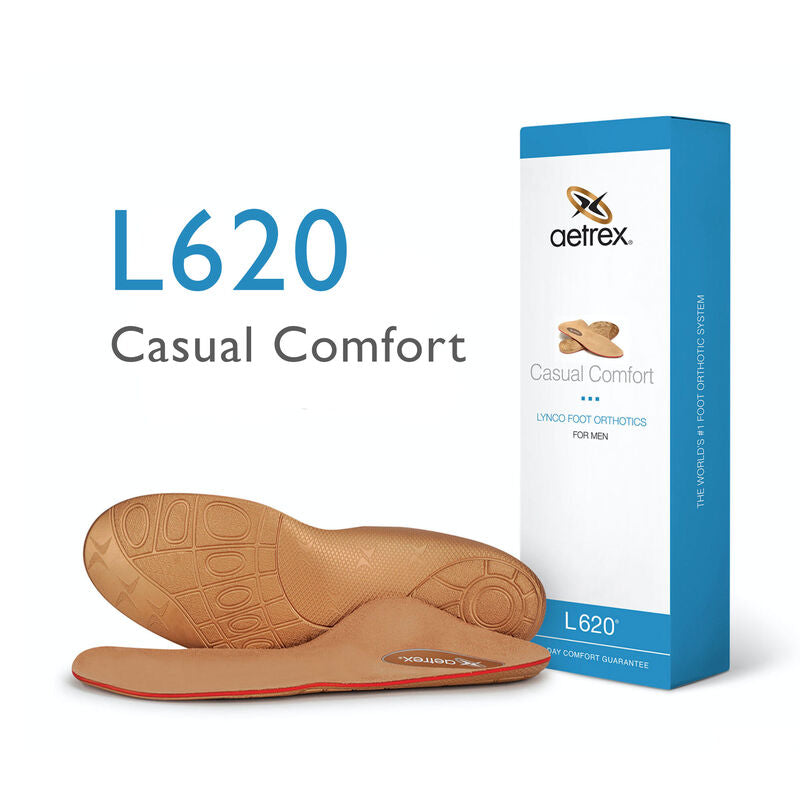 Men's Casual Comfort Posted Orthotics - Sole Therapy