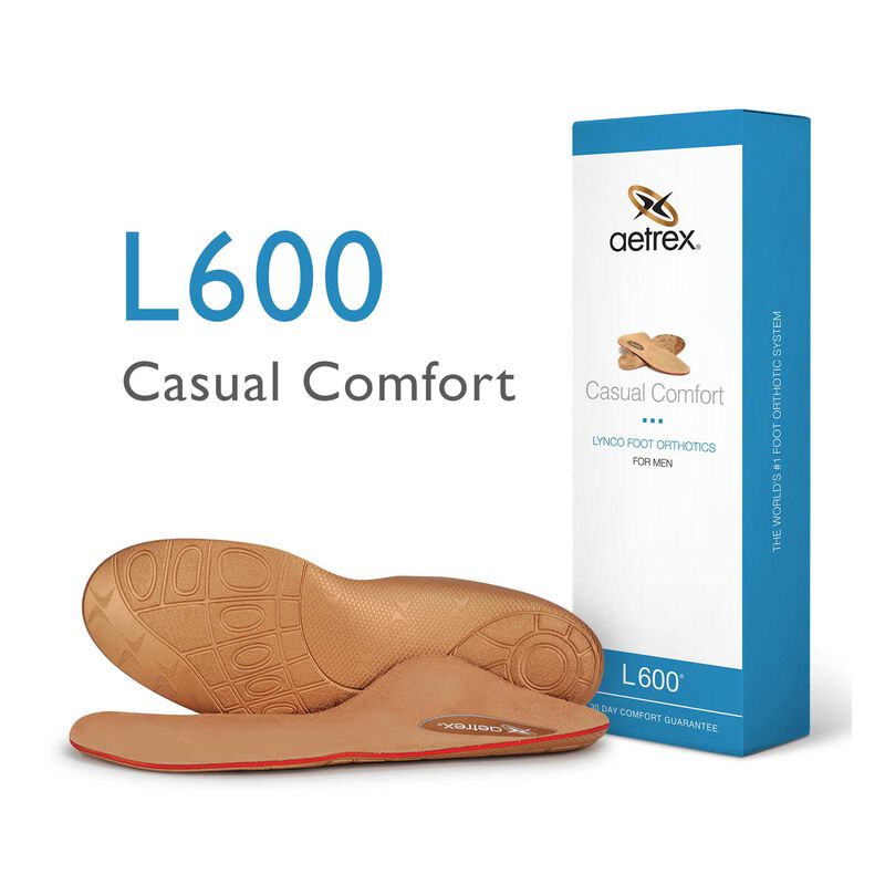 Men's Casual Orthotics - Insole For Everyday Shoes - Sole Therapy