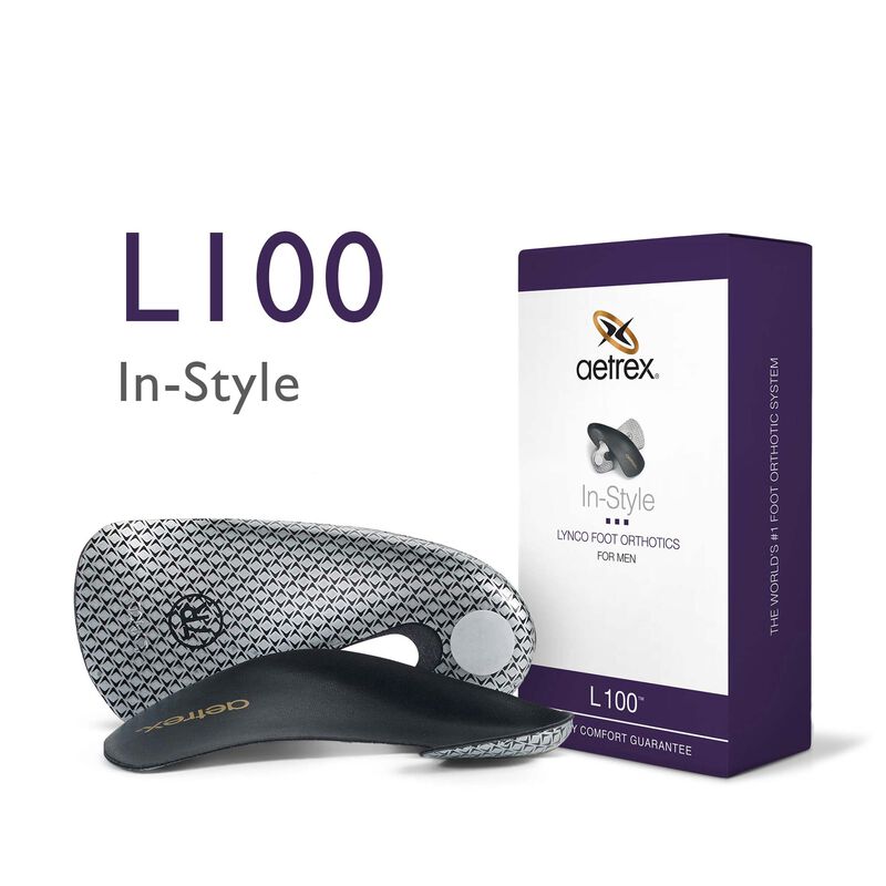 Men's In-Style Orthotics - Insole for Dress Shoes - Sole Therapy
