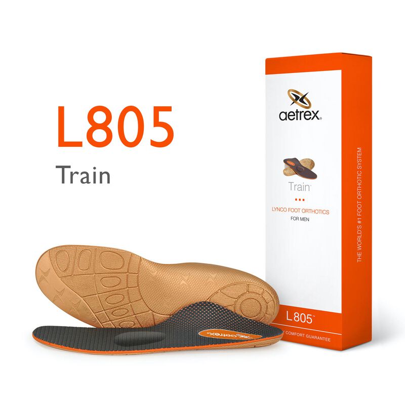 Men's Train Orthotics W/ Metatarsal Support - Sole Therapy