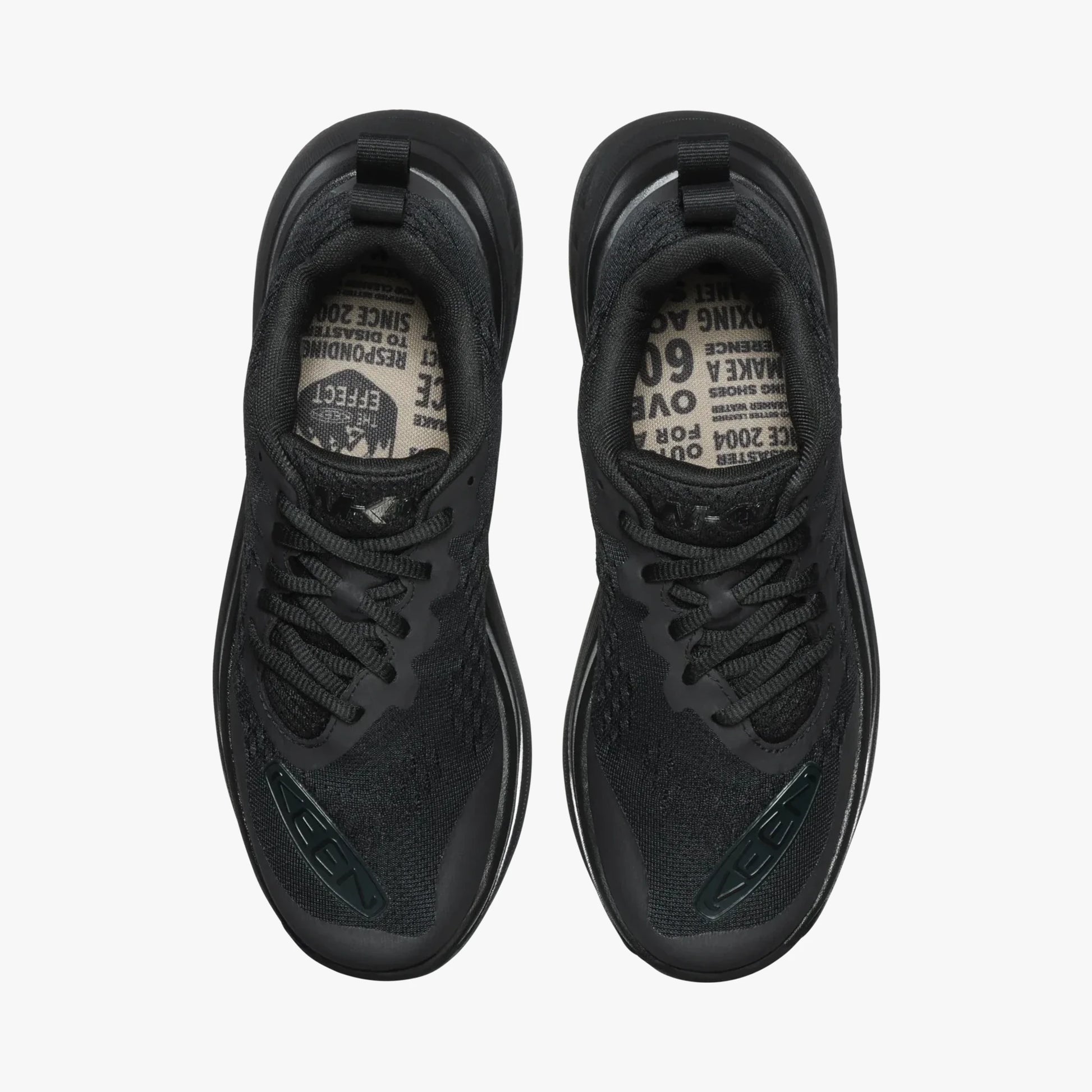 Men's WK400 Walking Shoe Triple Black - Sole Therapy