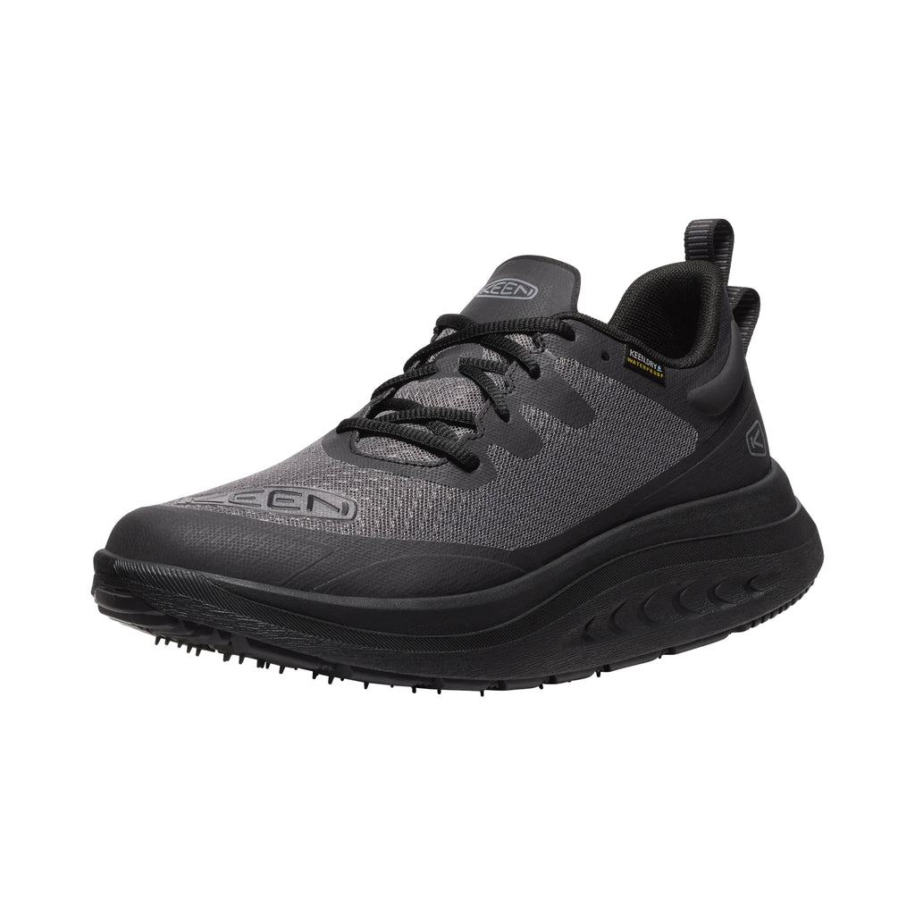 Men's WK400 Waterproof Walking Shoe Black - Sole Therapy