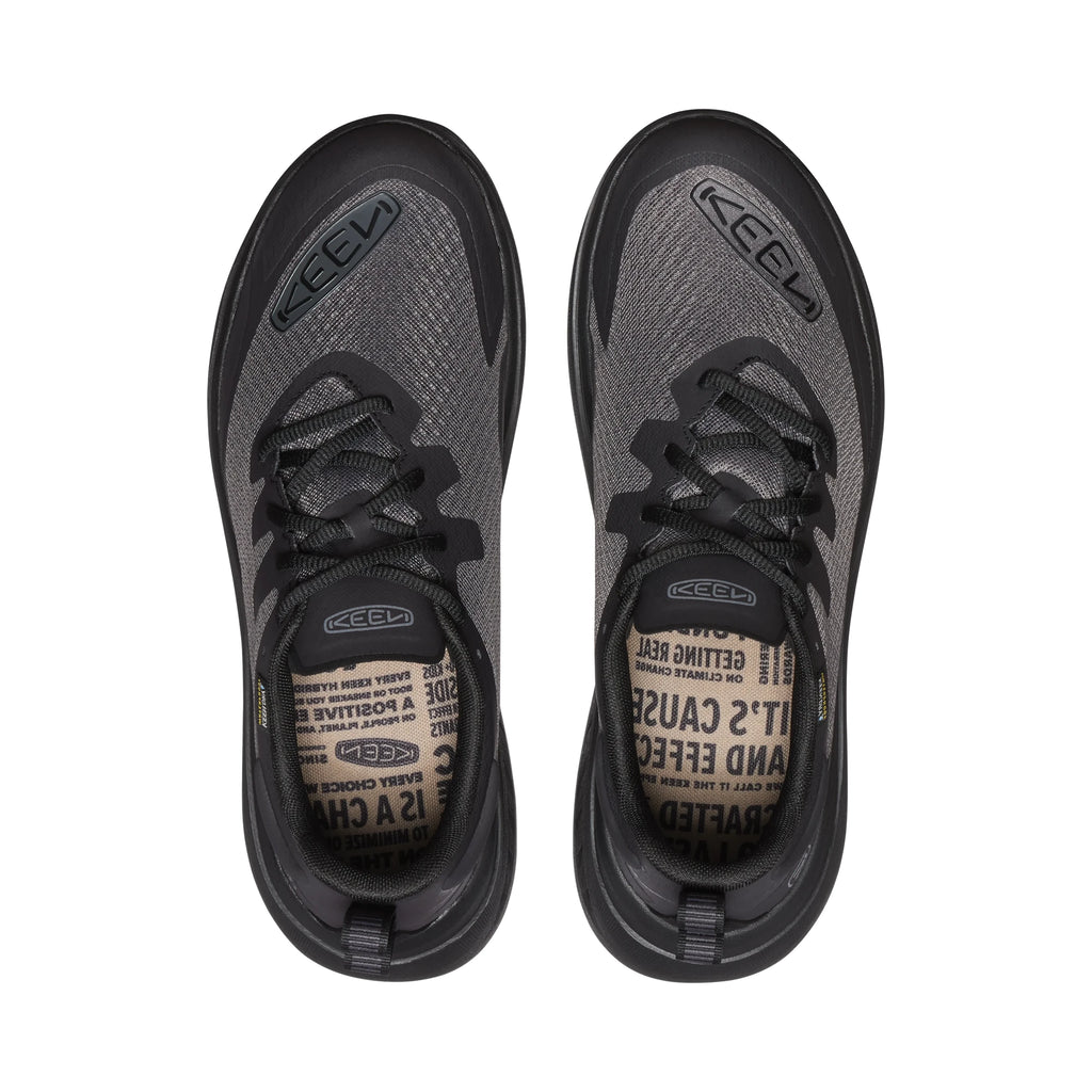 Men's WK400 Waterproof Walking Shoe Black - Sole Therapy