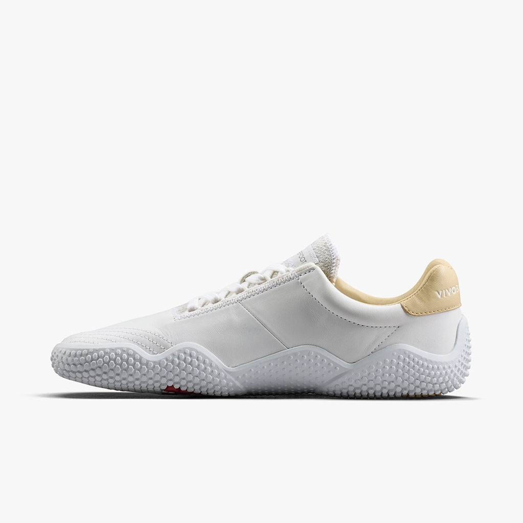 Motus Studio Sneaker Leather Womens Bright White - Sole Therapy