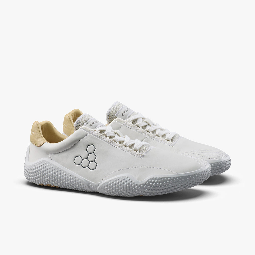 Motus Studio Sneaker Leather Womens Bright White - Sole Therapy
