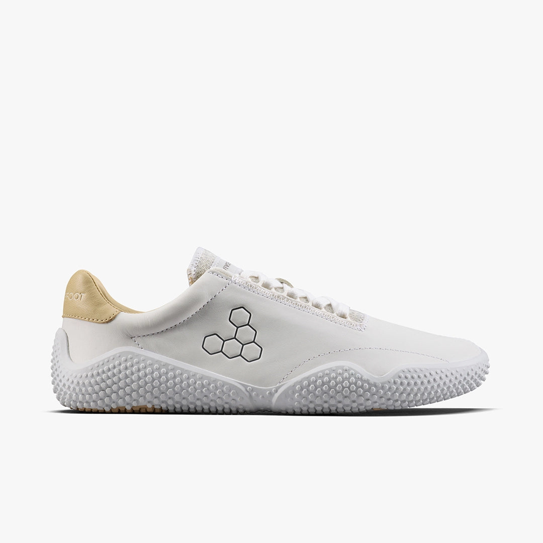 Motus Studio Sneaker Leather Womens Bright White - Sole Therapy