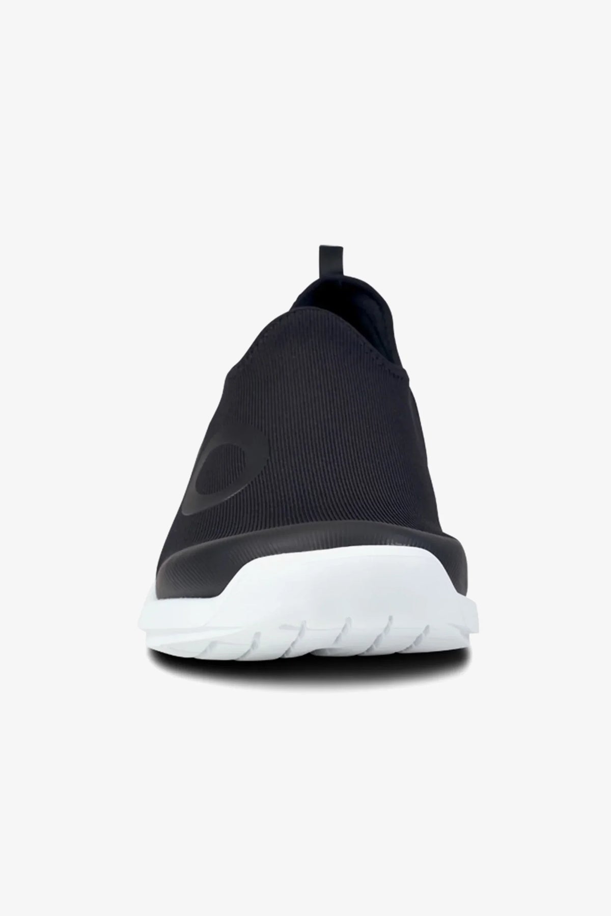 OOFOS MEN'S OOMG SPORT LOW SHOES - WHITE BLACK - Sole Therapy