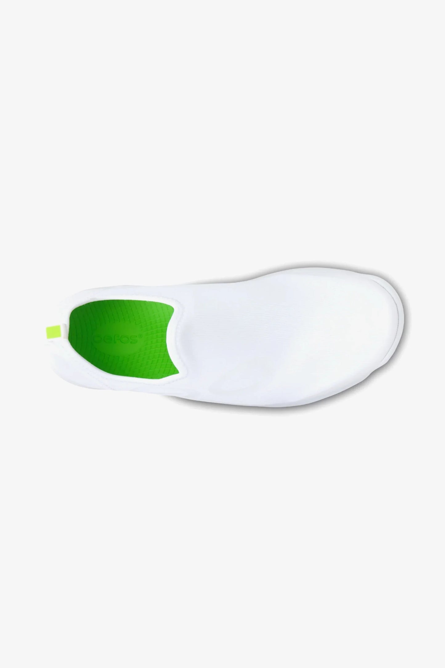 OOFOS MEN'S OOMG SPORT LOW SHOES - WHITE - Sole Therapy