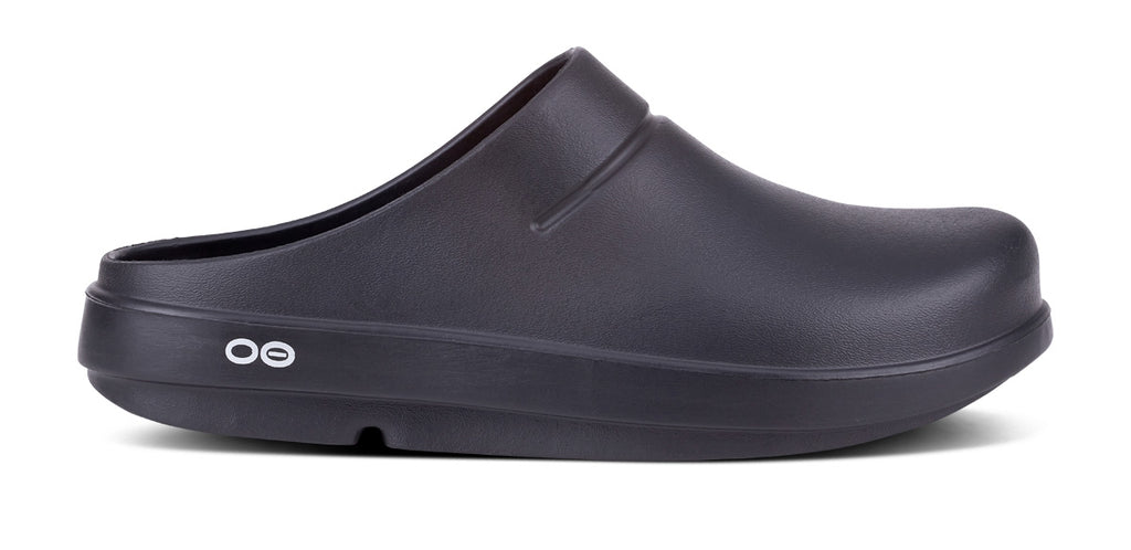 OOFOS UNISEX CLOG SLIDE SANDALS -BLACK - Sole Therapy