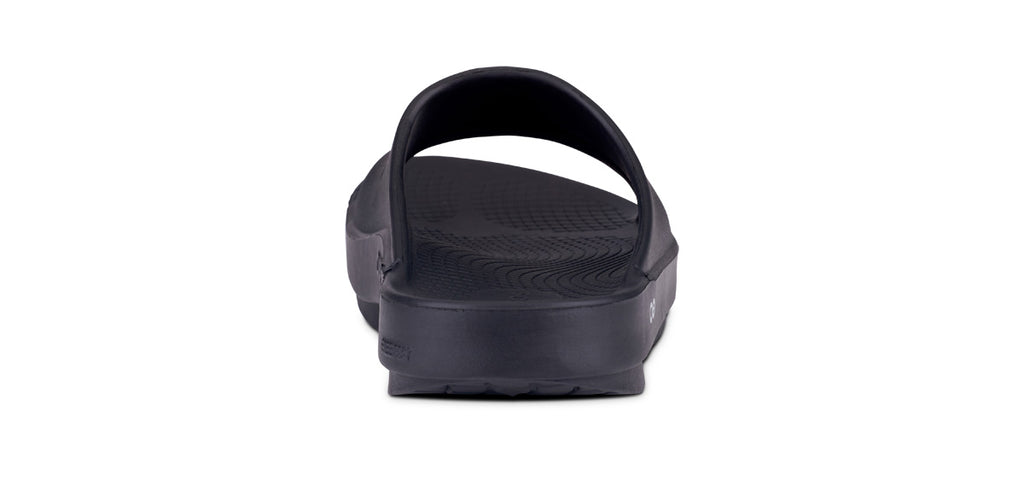 OOFOS UNISEX OOAHH SLIDE SANDAL-BLACK - Sole Therapy