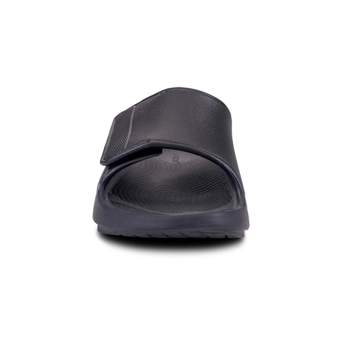 OOFOS UNISEX OOAHH SPORT FLEX SANDAL - MATTE BLACK - Sole Therapy