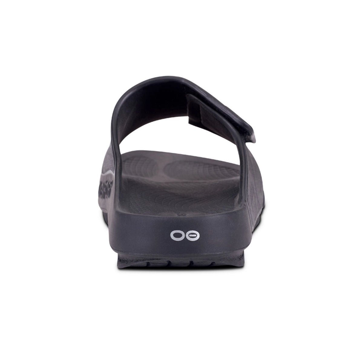 OOFOS UNISEX OOAHH SPORT FLEX SANDAL - MATTE BLACK - Sole Therapy