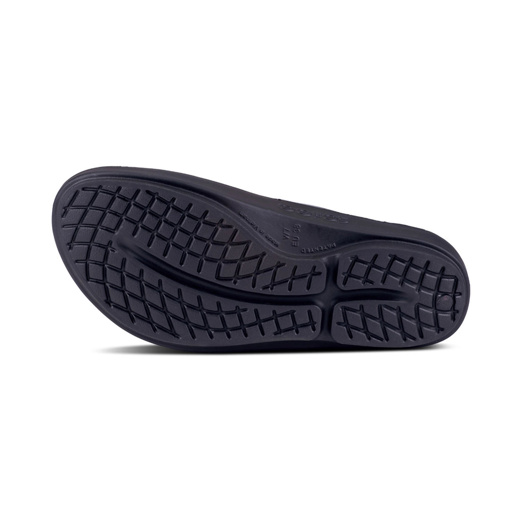 OOFOS UNISEX OOLALA THONG SPORTS SANDALS - CABERNET - Sole Therapy