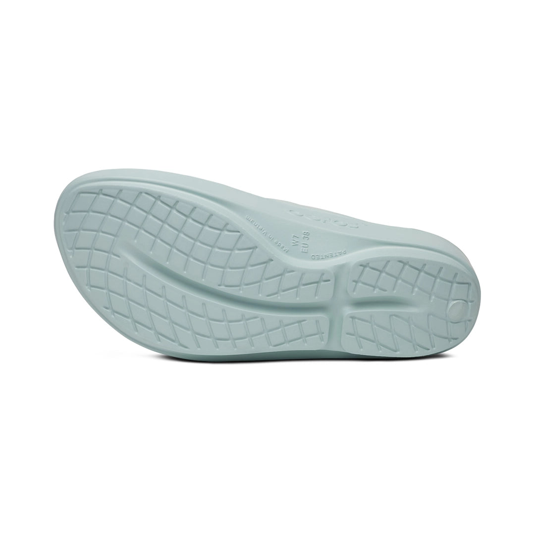 OOFOS UNISEX OOLALA THONG SPORTS SANDALS - MIST - Sole Therapy