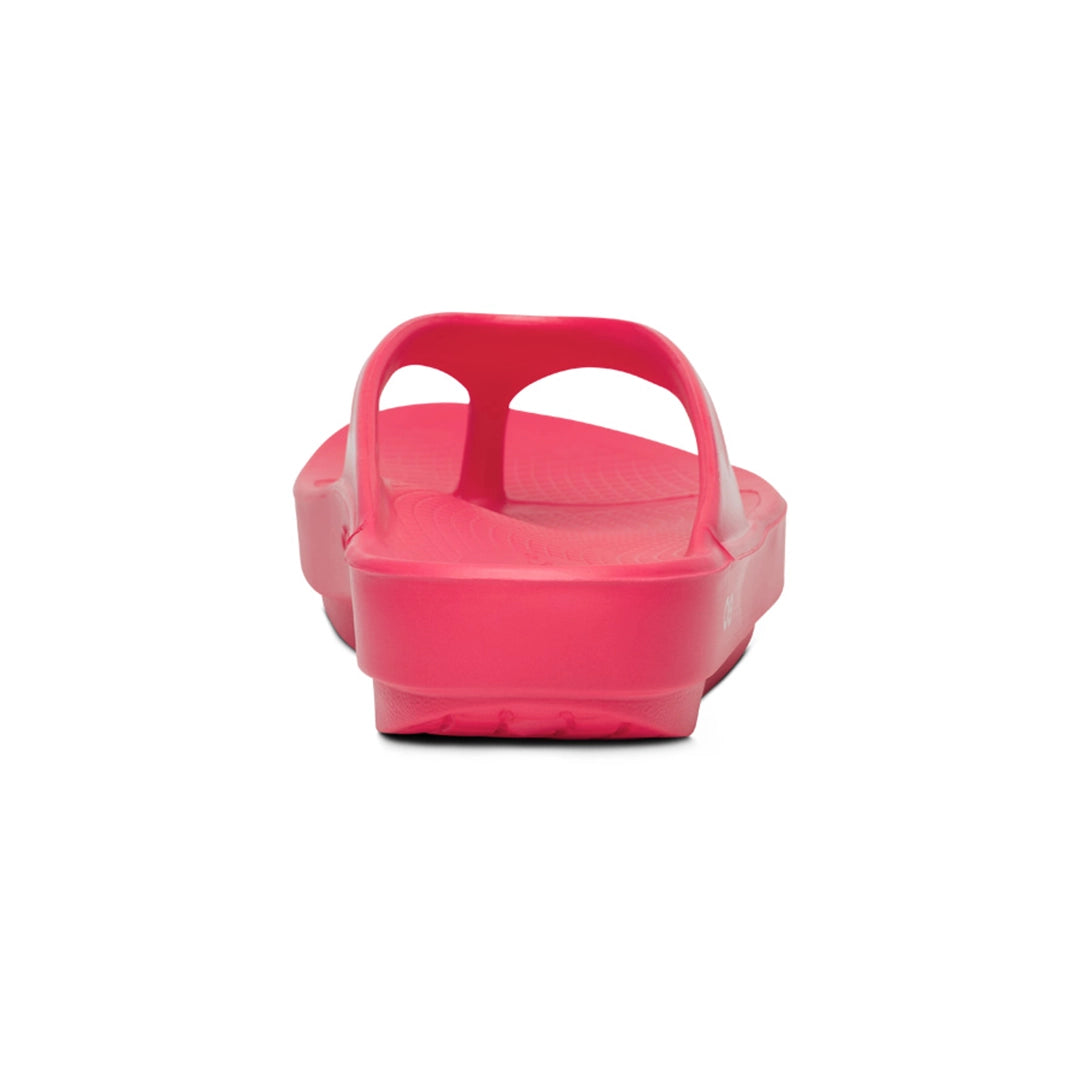 OOFOS UNISEX OOLALA THONG SPORTS SANDALS - NEON BERRY - Sole Therapy