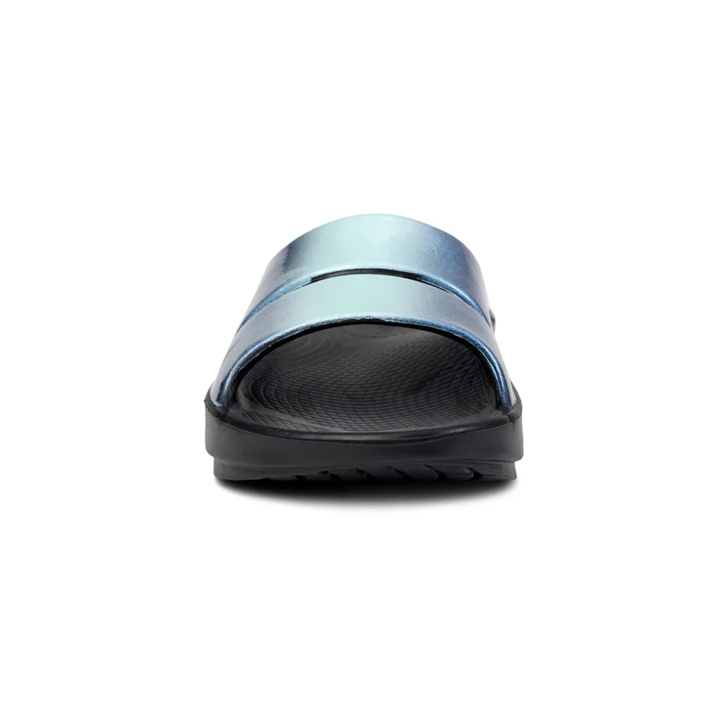 OOFOS WOMEN'S OOAHH LUXE SLIDE SANDAL-ATLANTIS - Sole Therapy