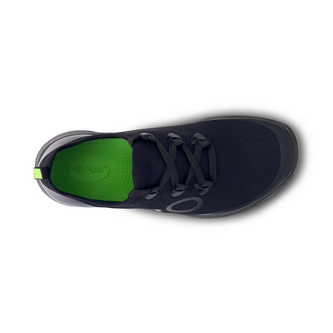 OOFOS WOMEN'S  OOMG SPORT LACE - BLACK - Sole Therapy