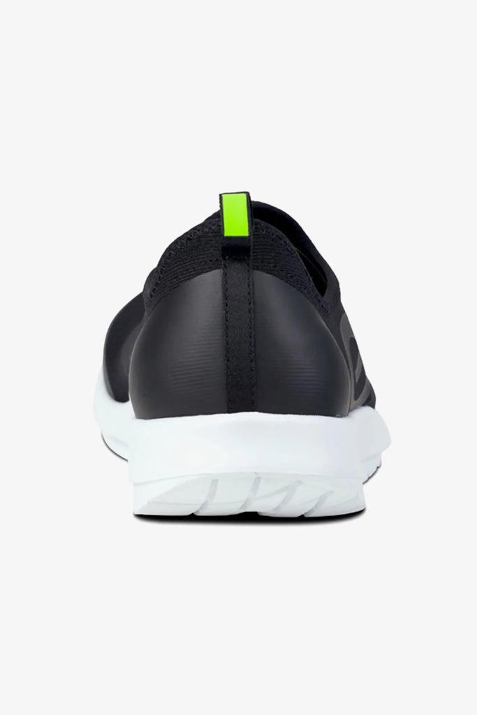 OOFOS MEN'S OOMG SPORT LOW SHOES - WHITE BLACK - Seventy7