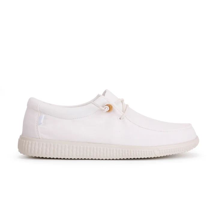 PITAS WOMEN ULTRALIGHT CANVAS WALLY- BLANCO - Sole Therapy
