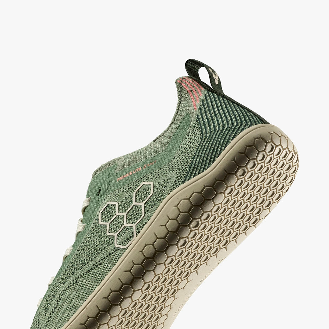 Vivo Primus Lite Knit Natural Womens Dusty Green