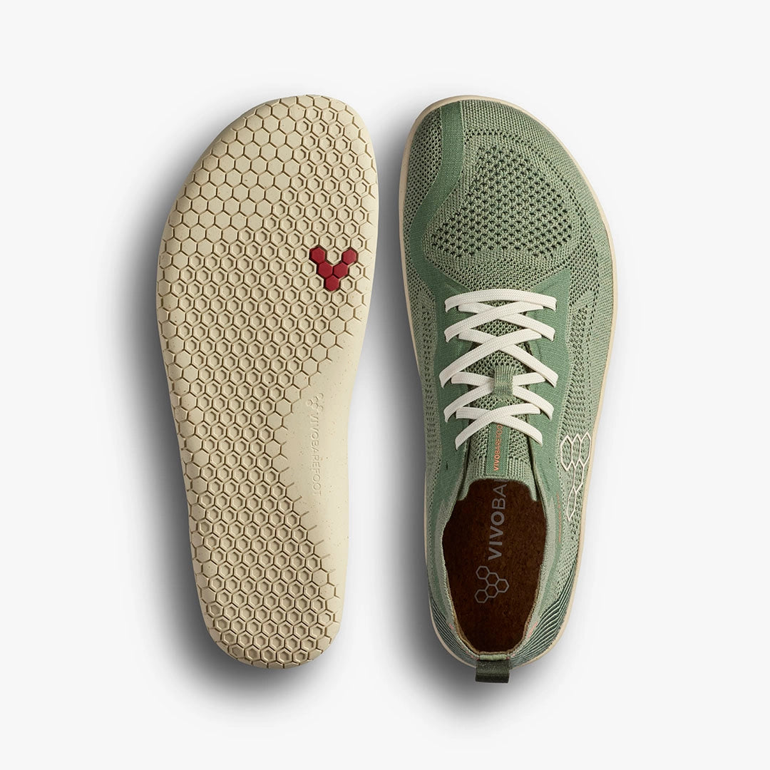Vivo Primus Lite Knit Natural Womens Dusty Green