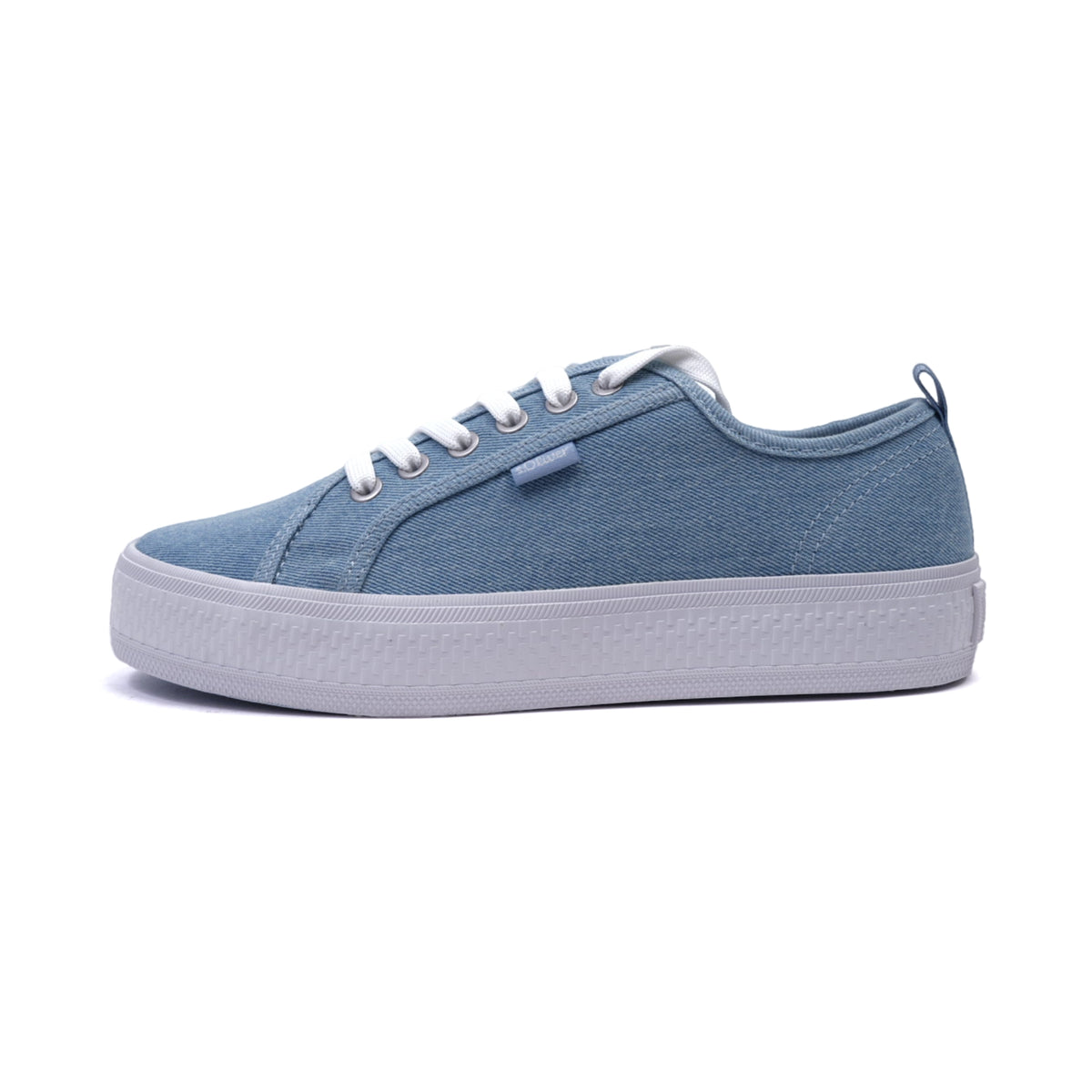 S. Oliver Low-Top Lace-Up Women's Sneakers Jeans - Sole Therapy